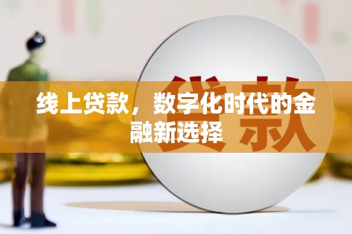 平凉线上贷款，数字化时代的金融新选择