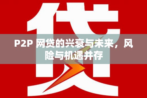 平凉P2P 网贷的兴衰与未来，风险与机遇并存